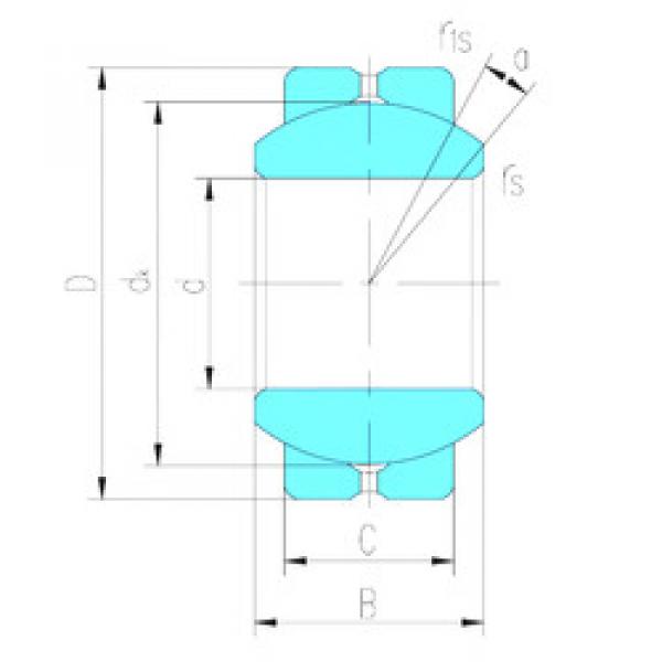 підшипник GEBJ30S LS #1 image