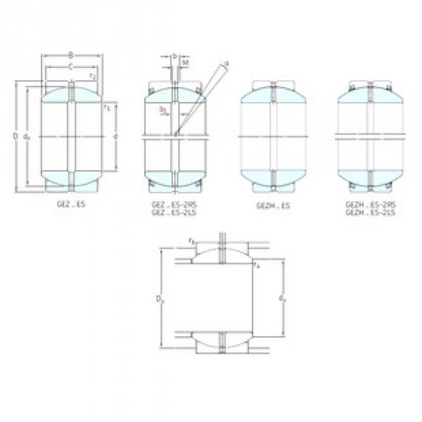 підшипник GEZ212ES SKF #1 image