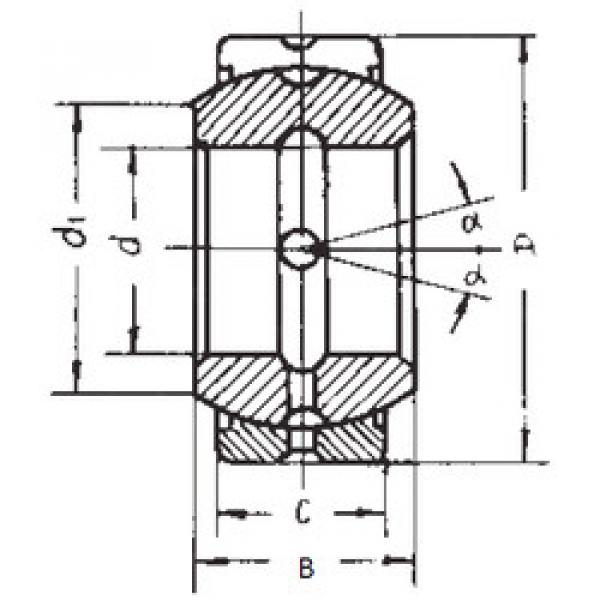 підшипник GEZ63ES-2RS FBJ #1 image