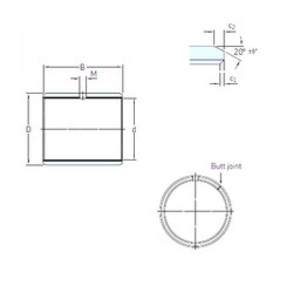 підшипник PCM 050705 E SKF #1 image