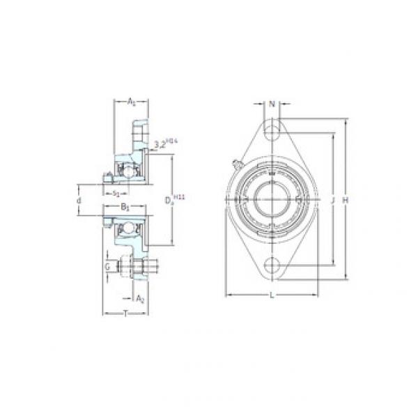 підшипник FYTJ 30 KF+HE 2306 SKF #1 image