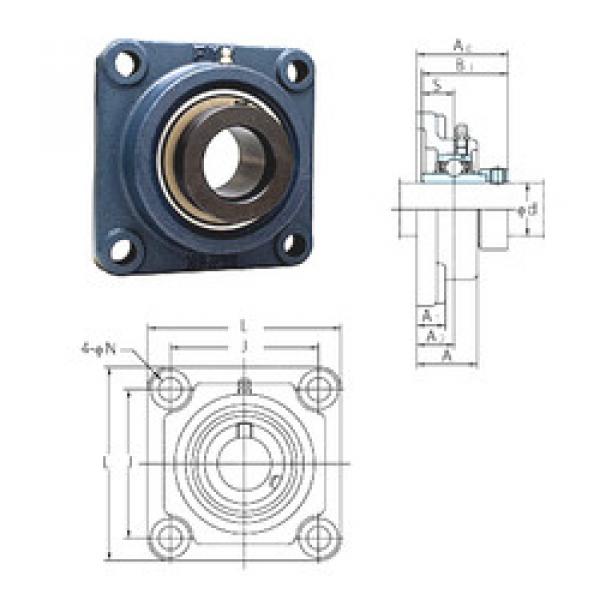 підшипник NANF210-31 FYH #1 image