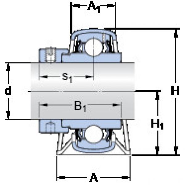 підшипник P 40 WF SKF #1 image