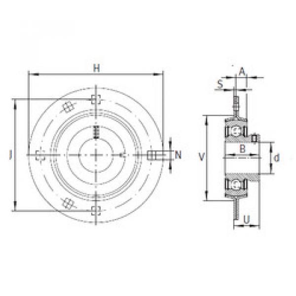 підшипник RAY12 INA #1 image