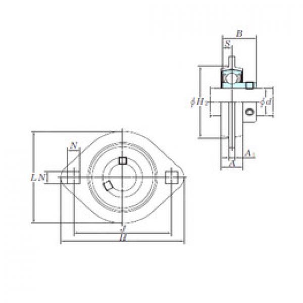 підшипник SBPFL202 KOYO #1 image