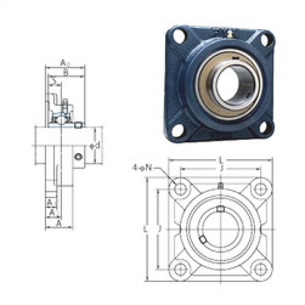 підшипник UCF203E FYH #1 image