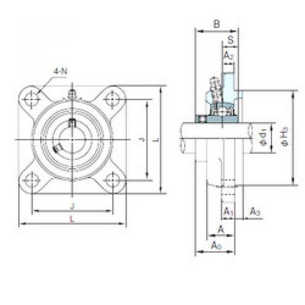 підшипник UCFS324 NACHI #1 image