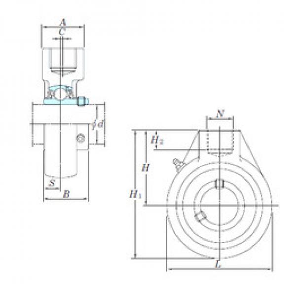 підшипник UCHA212 KOYO #1 image