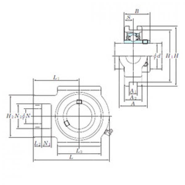 підшипник UCT204E KOYO #1 image