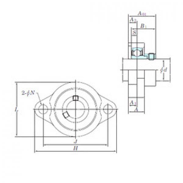 підшипник ALF206-18 KOYO #1 image